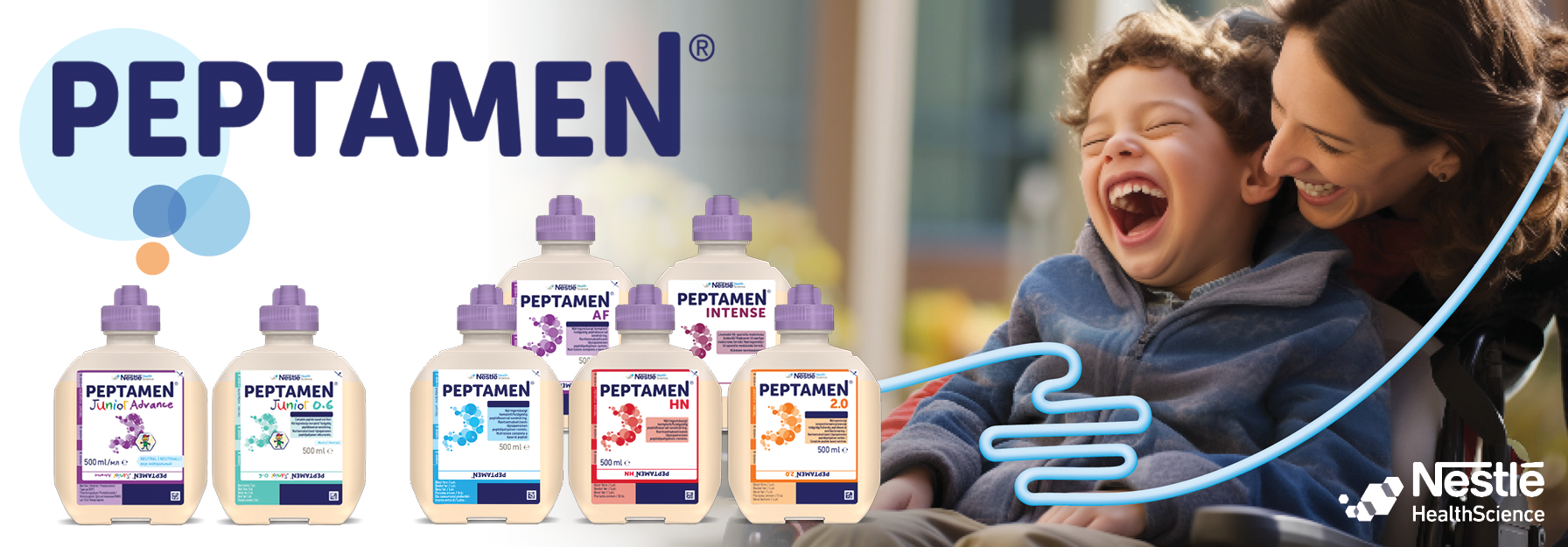 Peptamen-produkter från Nestlé för näringsterapi